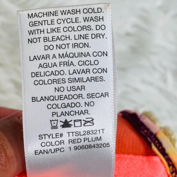 Boho High Neck Crotchet Flora Swim Bikini To - Picture 7 of 8